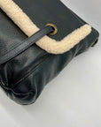 Ugg Black Pebbled Leather Shoulder Bag