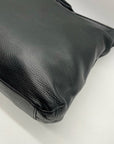 Ugg Black Pebbled Leather Shoulder Bag