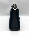 Guess Black Micaela Top-Zip Shoulder Bag