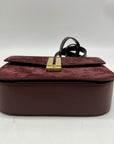 DeMellier Vancouver Brown Suede/Leather Crossbody