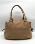 Longchamp Tan Leather Legend Doctors Satchel