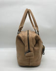 Longchamp Tan Leather Legend Doctors Satchel