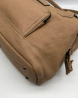 Longchamp Tan Leather Legend Doctors Satchel
