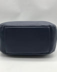 Talbots Blue Leather Shoulder Bag