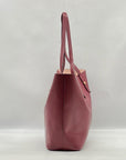 J. Crew Burgundy Leather Tote Bag