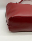 J. Crew Burgundy Leather Tote Bag