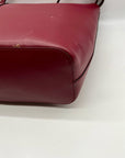 J. Crew Burgundy Leather Tote Bag