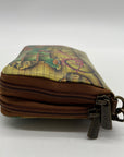 Anuschka Brown Hand-Painted Leather Bag