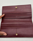 Michael Kors Purple Leather Medium Pocket tote Bag