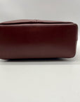 Michael Kors Purple Leather Medium Pocket tote Bag