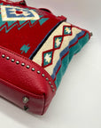 Motana West Red Tapestry Shoulder Bag