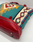 Motana West Red Tapestry Shoulder Bag