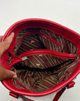 Motana West Red Tapestry Shoulder Bag
