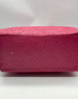 Kate Spade Pink Ostritch Leather Anisha Bexley Shoulder Bag