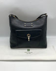 Kate Spade Black Pebbled Leather Serena Shoulder Bag