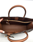 Michael Kors Luggage Brown East West Scarlett Satchel Bag