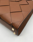 Michael Kors Luggage Brown East West Scarlett Satchel Bag
