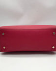 Kate Spade Red Saffiano Leather Cedar Street Maise Convertible Satchel Bag