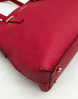 Kate Spade Red Saffiano Leather Cedar Street Maise Convertible Satchel Bag