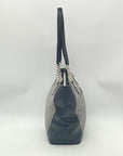 Karl Lagerfeld Black and Grey Paris Nouveau Tote Bag