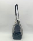 Karl Lagerfeld Black and Grey Paris Nouveau Tote Bag
