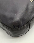 Coach Dark Gray Pebbled Leather Avery Hobo Bag F23309
