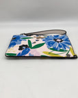 Kate Spade Cream Mult Leather Lucy Festival Floral Painted Wristlet