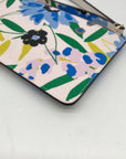 Kate Spade Cream Mult Leather Lucy Festival Floral Painted Wristlet