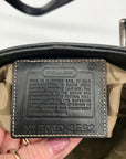 Coach Black Leather Hamptons Shoulder Bag 8E92