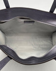 Kate Spade Patent Metallic Blue Kenzie Large Tote Bag
