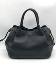 Kate Spade Black Pebbled Leather Satchel Bag