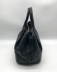 Kate Spade Black Pebbled Leather Satchel Bag