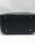 Kate Spade Black Pebbled Leather Satchel Bag