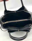 Kate Spade Black Pebbled Leather Satchel Bag