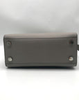 Michael Kors Grey Saffiano Selma Medium Convertible Satchel