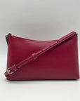 Kate Spade Red Saffiano Leather Sadie Crossbody Bag