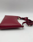 Kate Spade Red Saffiano Leather Sadie Crossbody Bag