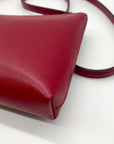 Kate Spade Red Saffiano Leather Sadie Crossbody Bag