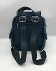 Kipling Blue Bleu 2 Nylon City Pack Backpack