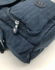 Kipling Blue Bleu 2 Nylon City Pack Backpack