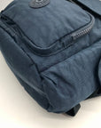Kipling Blue Bleu 2 Nylon City Pack Backpack
