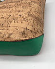 Anne Klein Tan Cork Tote Bag
