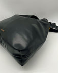Steve Madden Black Leather Shoulder Bag