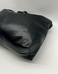 Steve Madden Black Leather Shoulder Bag