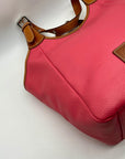 Dooney & Bourke Pink Pebbled Grain Leather Patterson Penelope Shoulder Bag