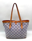 Dooney & Bourke Lavendar Monogram Canvas Tote Bag