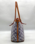 Dooney & Bourke Lavendar Monogram Canvas Tote Bag