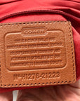 Coach Camel Brown Pebbled Leather Crossbody Bag