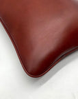 Stauer Brown Italian Leather Crossbody Bag