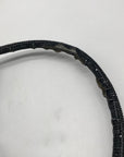 Urban Expressions Black Rhinestone Embellished Evening Shoulder Bag